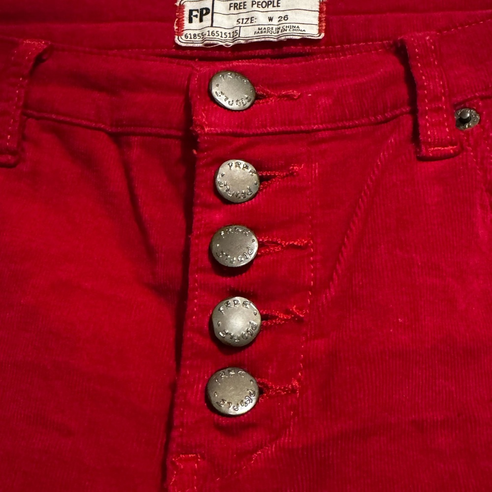 Free People Corduroy Jeans - Picture 2 of 3